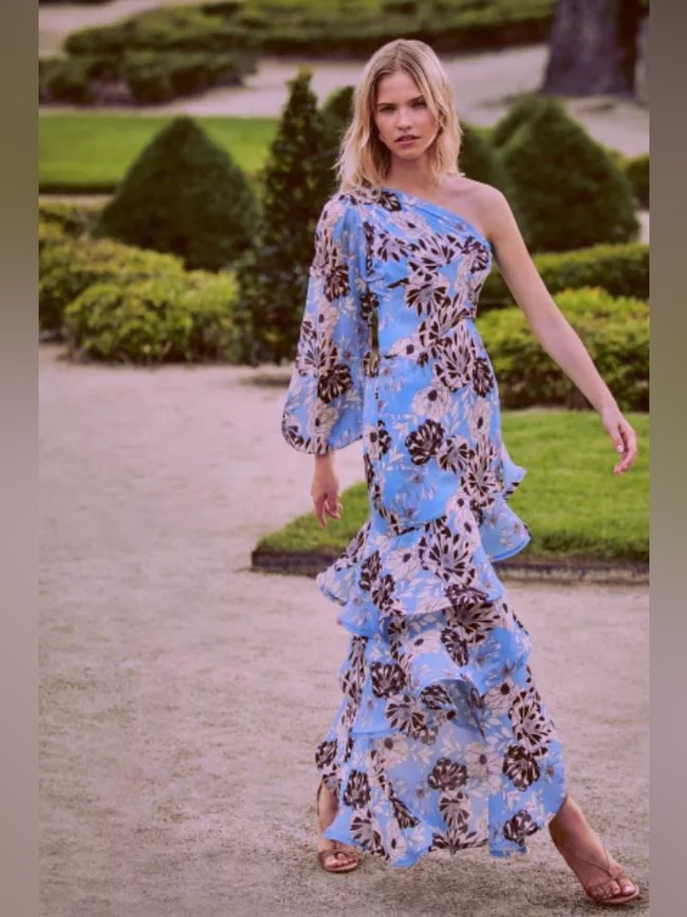 ALEXIS Abanna Dress Tiered Ruffle XS - Picture 6 of 16